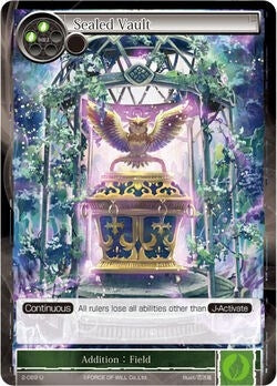 Image for Sealed Vault (The War of Valhalla) (2-089) - Force of Will