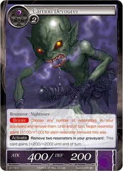 Image for Carrion Devourer (The War of Valhalla) (2-118) - Force of Will