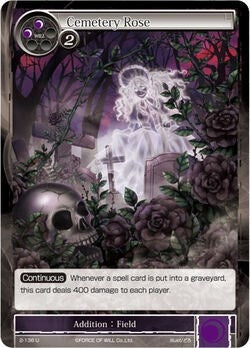 Image for Cemetery Rose (The War of Valhalla) (2-136) - Force of Will