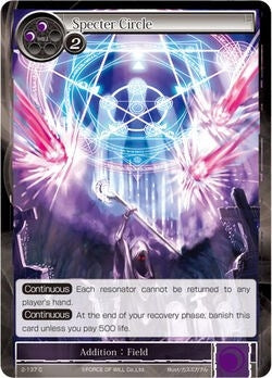 Image for Specter Circle (The War of Valhalla) (2-137) - Force of Will