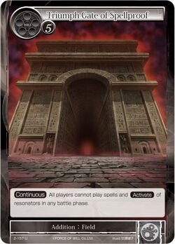 Image for Triumph Gate of Spellproof (The War of Valhalla) (2-157) - Force of Will