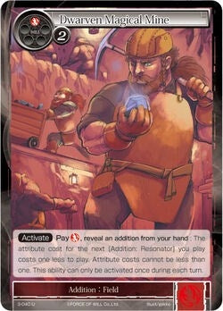 Image for Dwarven Magical Mine (The Shaft of Light of Valhalla) (3-040) - Force of Will