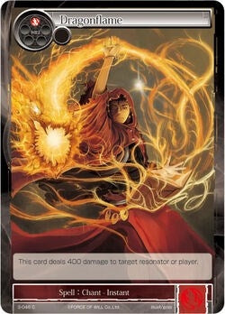 Image for Dragonflame (The Shaft of Light of Valhalla) (3-046) - Force of Will