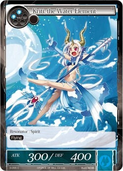 Image for Kriti, the Water Element (The Shaft of Light of Valhalla) (3-055) - Force of Will