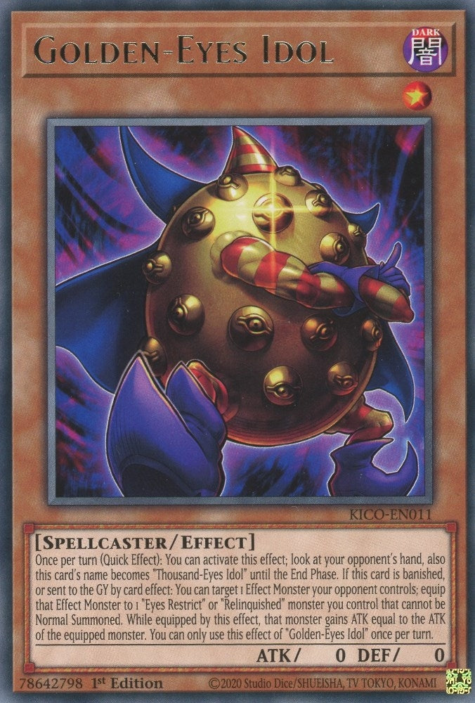 Image for Golden-Eyes Idol (King's Court) (KICO-EN011) - YuGiOh