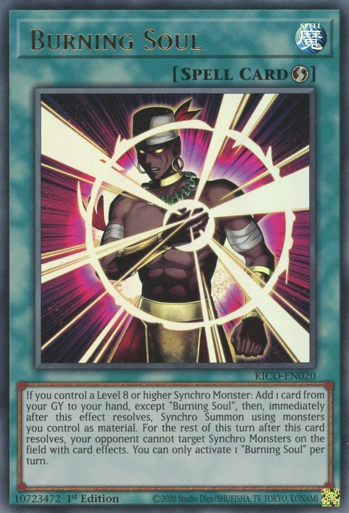 Image for Burning Soul (King's Court) (KICO-EN020) - YuGiOh