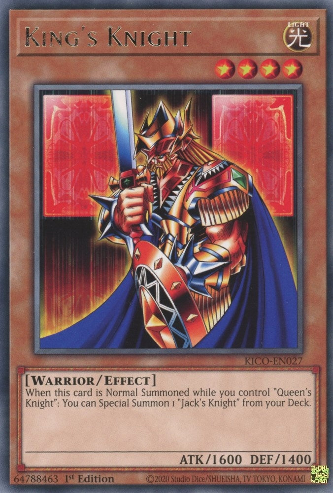 Image for King's Knight (King's Court) (KICO-EN027) - YuGiOh