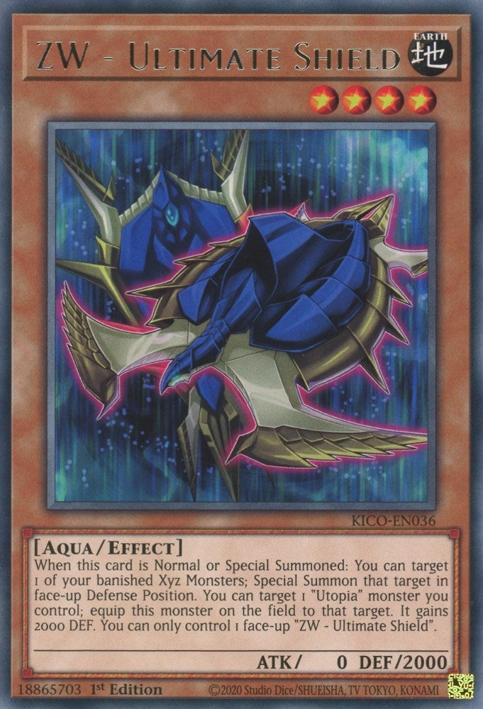 Image for ZW - Ultimate Shield (King's Court) (KICO-EN036) - YuGiOh