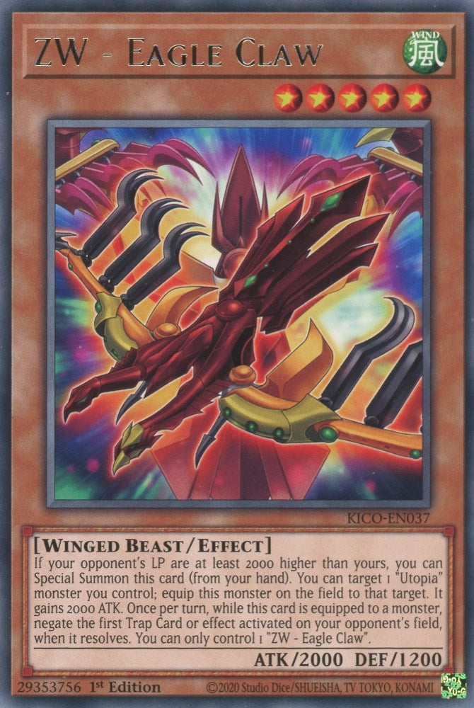 Image for ZW - Eagle Claw (King's Court) (KICO-EN037) - YuGiOh