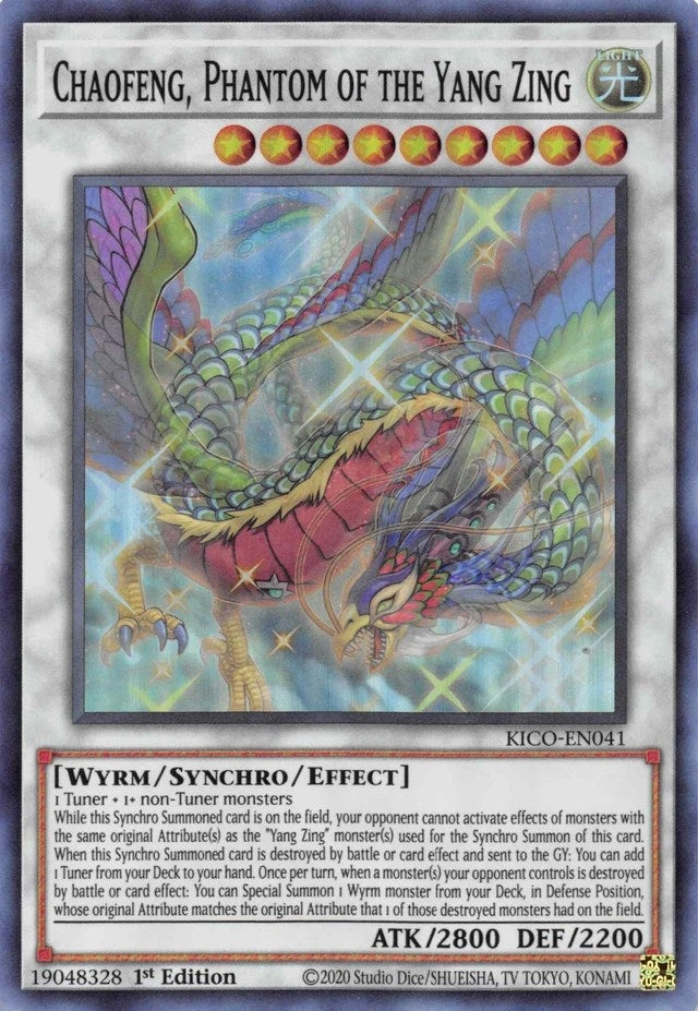Image for Chaofeng, Phantom of the Yang Zing (King's Court) (KICO-EN041) - YuGiOh