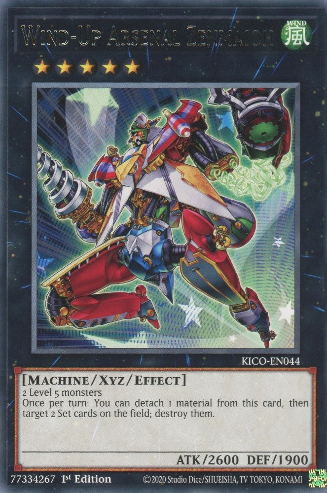 Image for Wind-Up Arsenal Zenmaioh (King's Court) (KICO-EN044) - YuGiOh