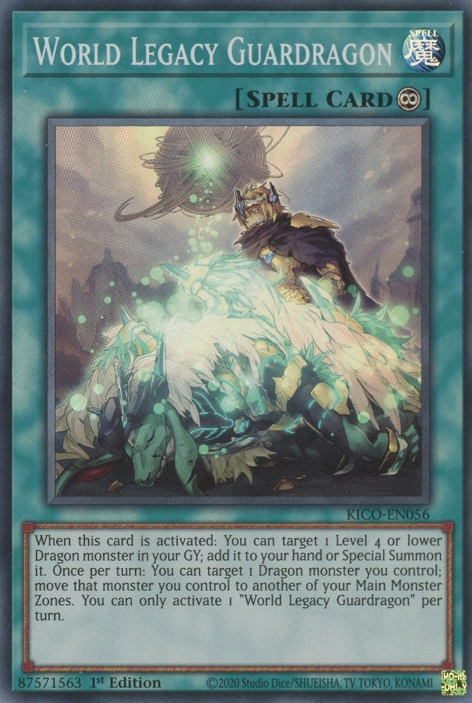 Image for World Legacy Guardragon (King's Court) (KICO-EN056) - YuGiOh