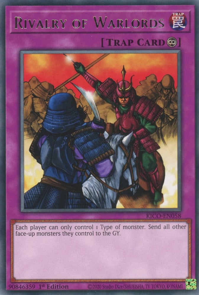 Image for Rivalry of Warlords (King's Court) (KICO-EN058) - YuGiOh