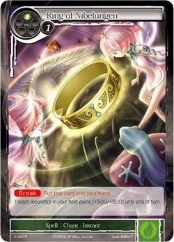 Image for Ring of Nibelungen (The Shaft of Light of Valhalla) (3-095) - Force of Will