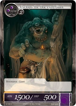 Image for Cyclops, the One-eyed Giant (The Shaft of Light of Valhalla) (3-100) - Force of Will