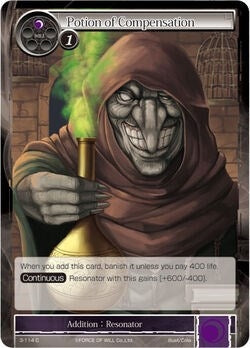 Image for Potion of Compensation (The Shaft of Light of Valhalla) (3-114) - Force of Will