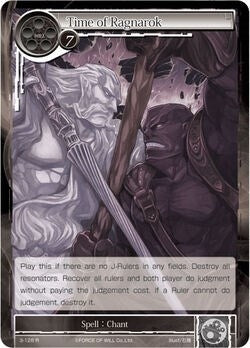 Image for Time of Ragnarok (The Shaft of Light of Valhalla) (3-128) - Force of Will