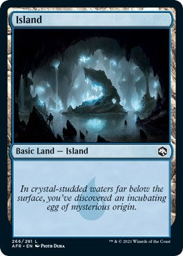 Image for Island (266) (Adventures in the Forgotten Realms) (266) - Magic: The Gathering