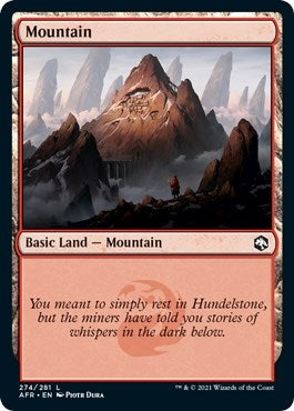 Image for Mountain (274) (Adventures in the Forgotten Realms) (274) - Magic: The Gathering