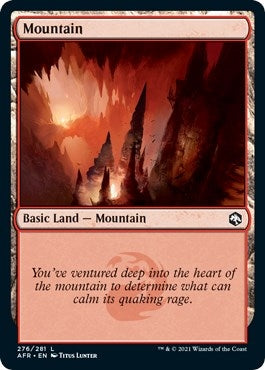 Image for Mountain (276) (Adventures in the Forgotten Realms) (276) - Magic: The Gathering