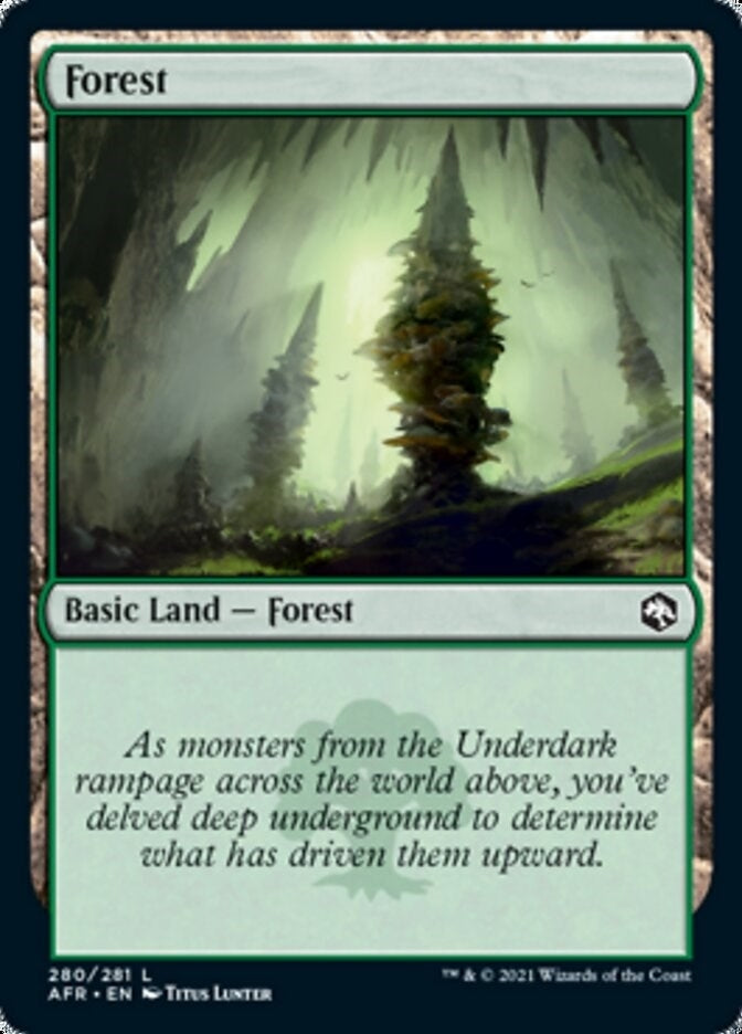 Image for Forest (280) (Adventures in the Forgotten Realms) (280) - Magic: The Gathering