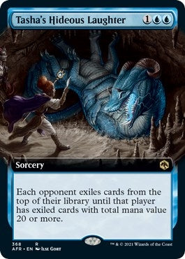 Image for Tasha's Hideous Laughter (Extended Art) (Adventures in the Forgotten Realms) (368) - Magic: The Gathering