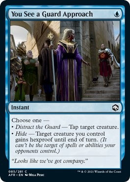 Image for You See a Guard Approach (Adventures in the Forgotten Realms) (85) - Magic: The Gathering