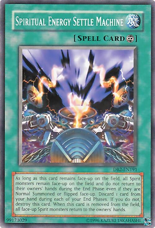 Image for Spiritual Energy Settle Machine (Dark Beginning 2) (DB2-EN191) - YuGiOh