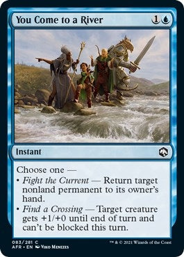 Image for You Come to a River (Adventures in the Forgotten Realms) (83) - Magic: The Gathering