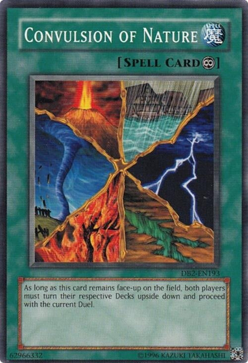 Image for Convulsion of Nature (Dark Beginning 2) (DB2-EN193) - YuGiOh