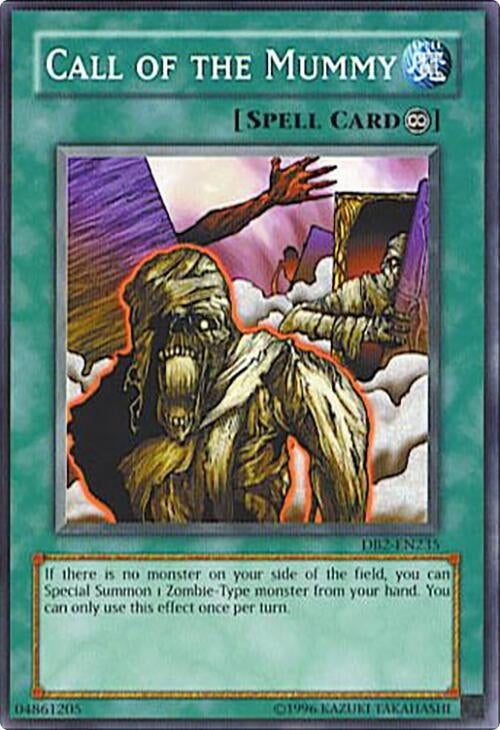 Image for Call of the Mummy (Dark Beginning 2) (DB2-EN235) - YuGiOh