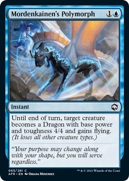 Image for Mordenkainen's Polymorph (Adventures in the Forgotten Realms) (65) - Magic: The Gathering