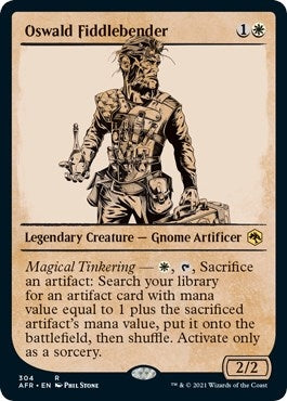 Image for Oswald Fiddlebender (Showcase) (Adventures in the Forgotten Realms) (304) - Magic: The Gathering