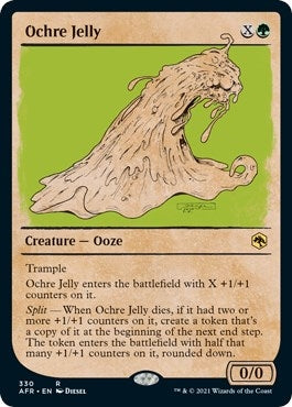 Image for Ochre Jelly (Showcase) (Adventures in the Forgotten Realms) (330) - Magic: The Gathering