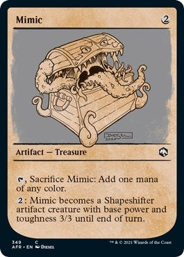 Image for Mimic (Showcase) (Adventures in the Forgotten Realms) (349) - Magic: The Gathering