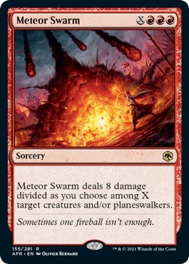 Image for Meteor Swarm (Adventures in the Forgotten Realms) (155) - Magic: The Gathering