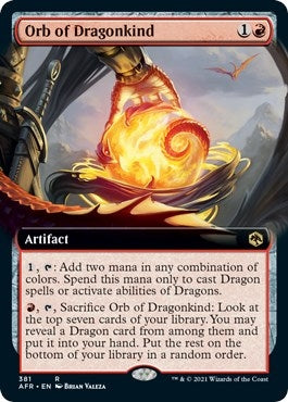 Image for Orb of Dragonkind (Extended Art) (Adventures in the Forgotten Realms) (381) - Magic: The Gathering