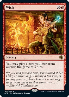 Image for Wish (Adventures in the Forgotten Realms) (166) - Magic: The Gathering