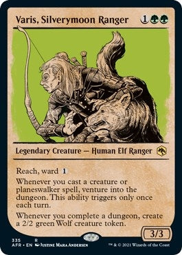 Image for Varis, Silverymoon Ranger (Showcase) (Adventures in the Forgotten Realms) (335) - Magic: The Gathering