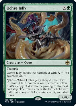 Image for Ochre Jelly (Adventures in the Forgotten Realms) (196) - Magic: The Gathering