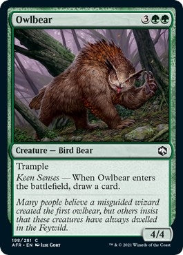 Image for Owlbear (Adventures in the Forgotten Realms) (198) - Magic: The Gathering