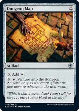 Image for Dungeon Map (Adventures in the Forgotten Realms) (242) - Magic: The Gathering
