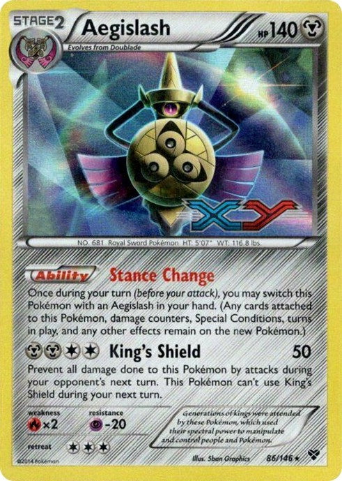 Image for Aegislash - 86/146 (Prerelease) (XY Promos) (86/146) - Pokemon