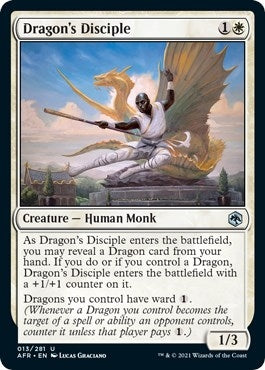 Image for Dragon's Disciple (Adventures in the Forgotten Realms) (13) - Magic: The Gathering