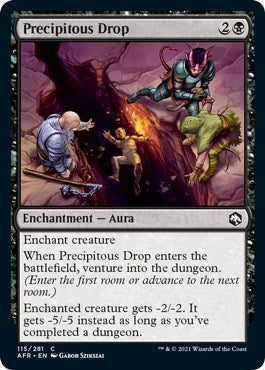 Image for Precipitous Drop (Adventures in the Forgotten Realms) (115) - Magic: The Gathering