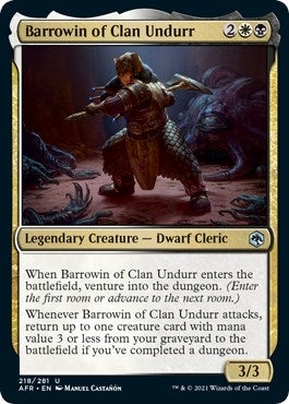 Image for Barrowin of Clan Undurr (Adventures in the Forgotten Realms) (218) - Magic: The Gathering