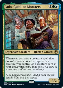 Image for Volo, Guide to Monsters (Adventures in the Forgotten Realms) (238) - Magic: The Gathering