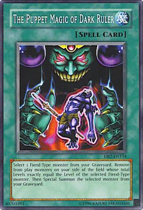 Image for The Puppet Magic of Dark Ruler (Dark Beginning 2) (DB2-EN134) - YuGiOh