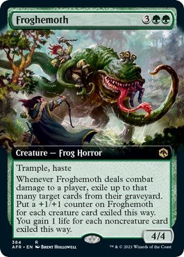 Image for Froghemoth (Extended Art) (Adventures in the Forgotten Realms) (384) - Magic: The Gathering