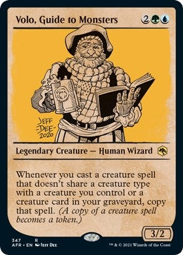 Image for Volo, Guide to Monsters (Showcase) (Adventures in the Forgotten Realms) (347) - Magic: The Gathering